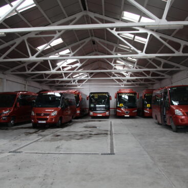 Fotografía de los autobuses de Autodival